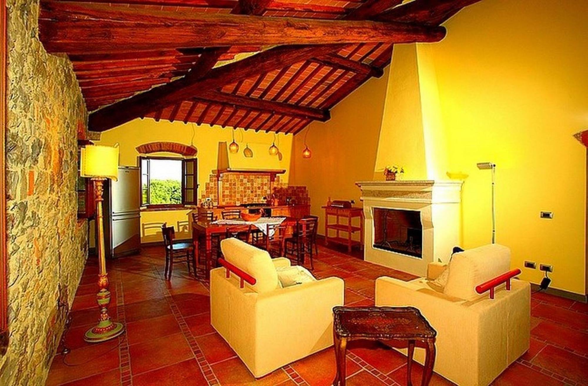 Podere Lucignano Secondo Agriturismo Gaiole in Chianti Oda fotoğraf