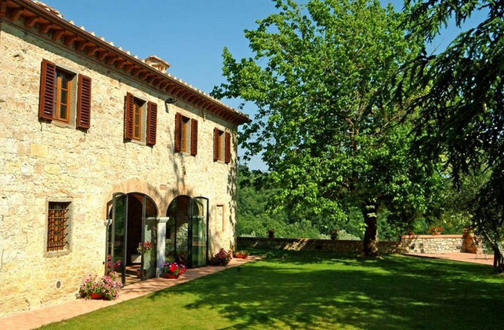 Podere Lucignano Secondo Agriturismo Gaiole in Chianti Dış mekan fotoğraf